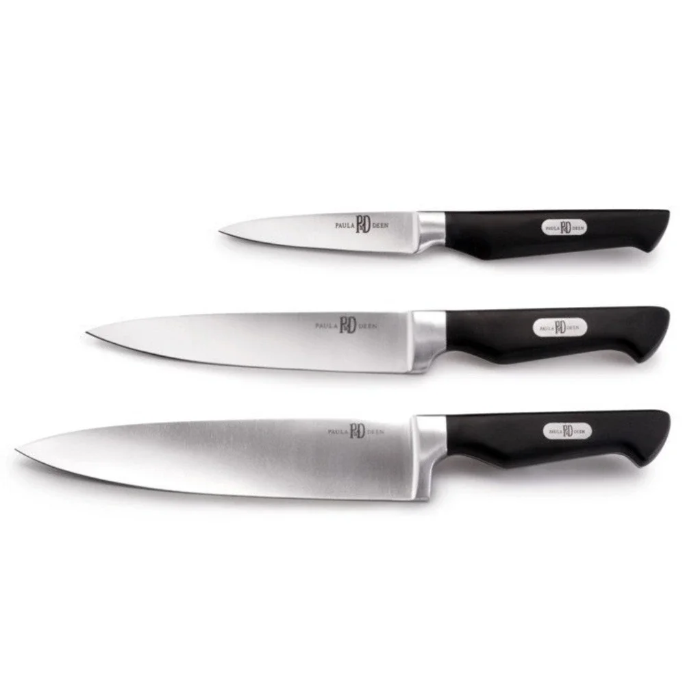 New Paula Deen 3 Pc.  Knife Set 8
